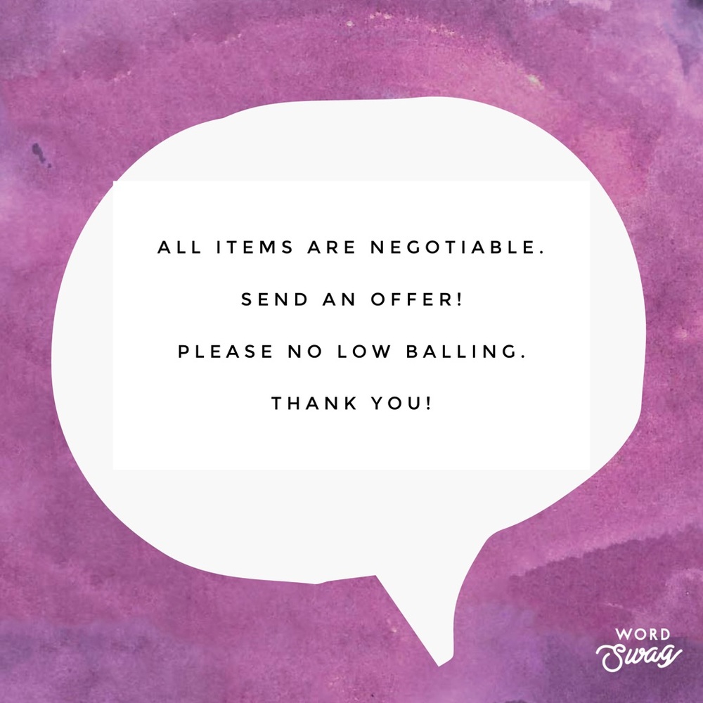 Clothes, shoes and handbags.